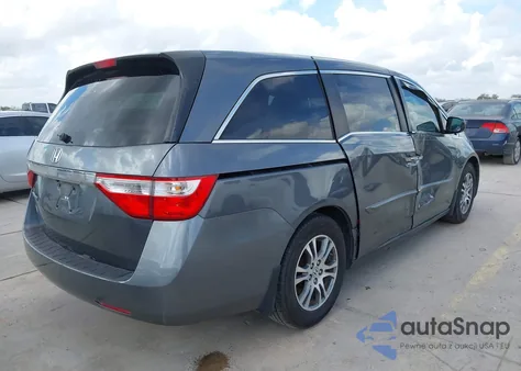 2013 Honda Odyssey Ex-L from USA, damaged, VIN 5FNRL5H64DB053148